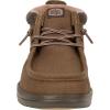 imageHEYDUDE Wally Mid Stretch Pull on Boots Comfortable ampamp LightWeightDark Brown