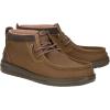imageHEYDUDE Wally Mid Stretch Pull on Boots Comfortable ampamp LightWeightDark Brown