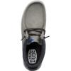imageHEYDUDE Wally Mid Stretch Pull on Boots Comfortable ampamp LightWeightGreyBlack