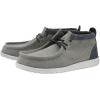 imageHEYDUDE Wally Mid Stretch Pull on Boots Comfortable ampamp LightWeightGreyBlack