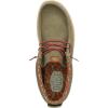 imageHEYDUDE Wally Mid Stretch Pull on Boots Comfortable ampamp LightWeightOlive Waxed Canvas