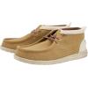 imageHEYDUDE Wally Mid Stretch Pull on Boots Comfortable ampamp LightWeightTanWhite
