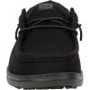 imageHEYDUDE Wally Work CE Mens Shoes Slipon Loafers LightWeight Water Repellent ampamp Slip ResistantBlack