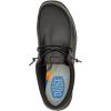 imageHEYDUDE Wally Work CE Mens Shoes Slipon Loafers LightWeight Water Repellent ampamp Slip ResistantClassic Black