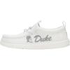 imageHEYDUDE Wally Collegiate Whites Mens Shoes Mens Slipon Loafers Comfortable ampamp LightWeightDuke Blue Devils WhiteBlue