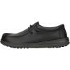 imageHEYDUDE Wally Work CE Mens Shoes Slipon Loafers LightWeight Water Repellent ampamp Slip ResistantClassic Black