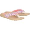 imageHEYDUDE Christi Flip Surf Baja BluePinkMulti Size 5 Womens Sandals womens flip flops Comfortable ampamp LightWeightBluePinkMulti