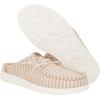 imageHEYDUDE Wally Slip Resort Mens Shoes Mens Slipon Loafers Comfortable ampamp LightWeightTanWhite