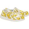 imageHEYDUDE Wally Smiley Loafers ShoesWhiteYellow