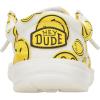 imageHEYDUDE Wally Smiley Loafers ShoesWhiteYellow