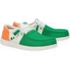 imageHEYDUDE Wally Tri Irish Flag Mens Shoes Mens Slipon Loafers Comfortable ampamp LightWeightGreenWhiteOrange