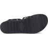 imageHEYDUDE Womens Delray Buckle Cottage Crochet LoaferBlackWhite