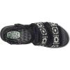 imageHEYDUDE Womens Delray Buckle Cottage Crochet LoaferBlackWhite