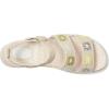 imageHEYDUDE Womens Delray Buckle Cottage Crochet LoaferEgretLavenderMulti
