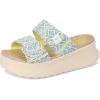 imageHEYDUDE Womens Delray Slide Surf Baja LoaferBlue Multi