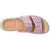 imageHEYDUDE Womens Delray Slide Surf Baja LoaferBluePinkMulti
