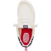 imageHey Dude Mens Wally Funk Americana  Mens Shoes  Men Slipon Loafers  Comfortable ampamp LightWeightStars WhiteNavy Blazer