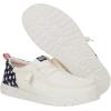 imageHey Dude Mens Wally Funk Americana  Mens Shoes  Men Slipon Loafers  Comfortable ampamp LightWeightStars WhiteNavy Blazer