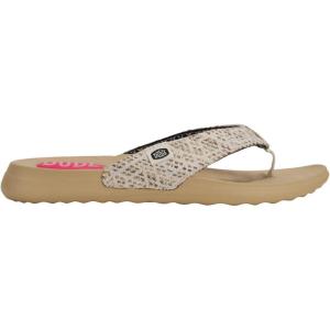 imageHEYDUDE Christi Flip Surf Baja BluePinkMulti Size 5 Womens Sandals womens flip flops Comfortable ampamp LightWeightTanMulti