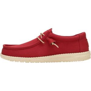 imageHEYDUDE Wally Amazon Exclusive Styles Mens Shoes Mens Slipon Loafers Comfortable ampamp LightWeightChili