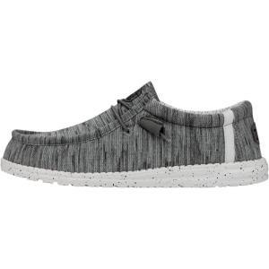 imageHEYDUDE Wally Amazon Exclusive Styles Mens Shoes Mens Slipon Loafers Comfortable ampamp LightWeightStone White