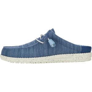 imageHEYDUDE Wally Slip Stretch Sox Faded DenimSargasso Blue Size 11 Mens Shoes Mens Slipon Loafers Comfortable ampamp LightWeight