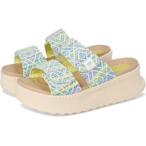 imageHEYDUDE Womens Delray Slide Surf Baja LoaferBlue Multi