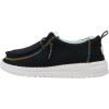 imageHEYDUDE Mens Wally Eco Ascend  Mens Lace Up Loafers  Comfortable ampamp LightWeightBlack