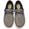 imageHEYDUDE Mens Wally Eco Ascend  Mens Lace Up Loafers  Comfortable ampamp LightWeightBlackMulti