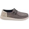 imageHEYDUDE Mens Wally Eco Ascend  Mens Lace Up Loafers  Comfortable ampamp LightWeightBlackMulti