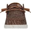 imageHEYDUDE Mens Wally Eco Ascend  Mens Lace Up Loafers  Comfortable ampamp LightWeightBrown