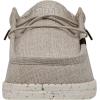 imageHEYDUDE Mens Wally Eco Ascend  Mens Lace Up Loafers  Comfortable ampamp LightWeightLinen Beige 2