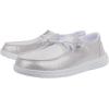 imageHEYDUDE Mens Wally Eco Ascend  Mens Lace Up Loafers  Comfortable ampamp LightWeightSilver