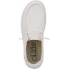 imageHEYDUDE Mens Wally Eco Ascend  Mens Lace Up Loafers  Comfortable ampamp LightWeightSpark White