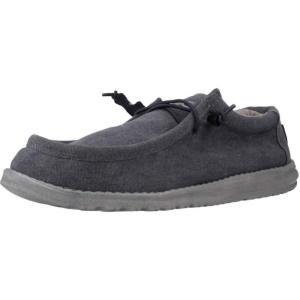 imageHEYDUDE Mens Wally Eco Ascend  Mens Lace Up Loafers  Comfortable ampamp LightWeightOceano