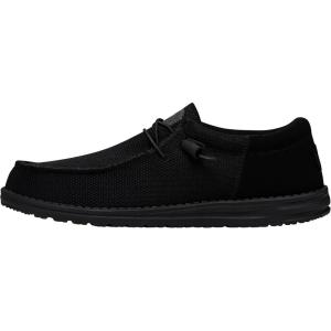 imageHEYDUDE Mens Wally Eco Ascend  Mens Lace Up Loafers  Comfortable ampamp LightWeightShade