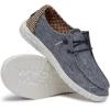 imageHey Dude Womens Wendy Chambray LaceUp LoaferLapis Blue