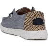imageHey Dude Womens Wendy Chambray LaceUp LoaferLapis Blue