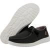 imageHey Dude Womens Wendy Chambray LaceUp LoaferOff Black 2