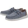 imageHey Dude Womens Wendy Chambray LaceUp LoaferWendy Lapis Blue