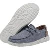 imageHey Dude Womens Wendy Chambray LaceUp LoaferWendy Lapis Blue