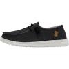 imageHey Dude Womens Wendy Chambray LaceUp LoaferOff Black 2