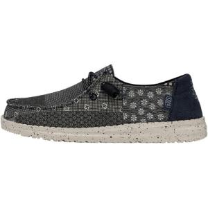 imageHey Dude Womens Wendy Chambray LaceUp LoaferGeo Coneflower