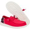 imageHEYDUDE Wendy Funk Solo Cup Womens Shoes Womens Slipon Loafers Comfortable ampamp LightWeightRedWhiteBlue