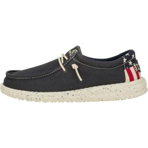 imageHey Dude Kids Wally Americana LoaferNavy White