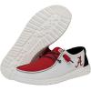 imageHey Dude Womens Wendy NCAA  Womens Shoes  Womens Slipon Loafers  Comfortable ampamp LightWeightAlabama CrimsonWhite