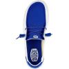 imageHey Dude Womens Wendy NCAA  Womens Shoes  Womens Slipon Loafers  Comfortable ampamp LightWeightDuke BlueWhite