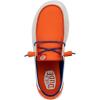 imageHey Dude Womens Wendy NCAA  Womens Shoes  Womens Slipon Loafers  Comfortable ampamp LightWeightGators BlueOrange
