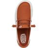 imageHey Dude Womens Wendy NCAA  Womens Shoes  Womens Slipon Loafers  Comfortable ampamp LightWeightLonghorns Burnt OrangeWhite