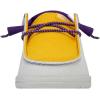 imageHey Dude Womens Wendy NCAA  Womens Shoes  Womens Slipon Loafers  Comfortable ampamp LightWeightLsu PurpleGold